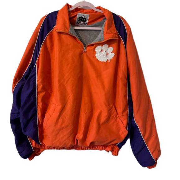 58 sports Other - Vintage Clemson Windbreaker Quarterzip- Unisex